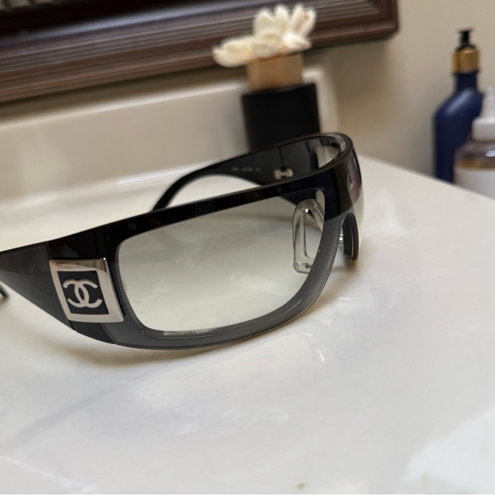 Rare Chanel Black Sunglasses